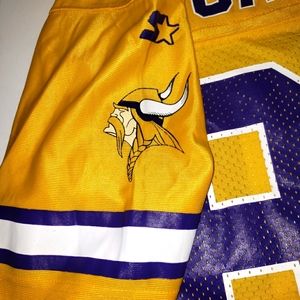 HOF* Cris Carter Gold Starter Jersey.a real retro Piece!!!. SOLD 84 OFF MY BACK.